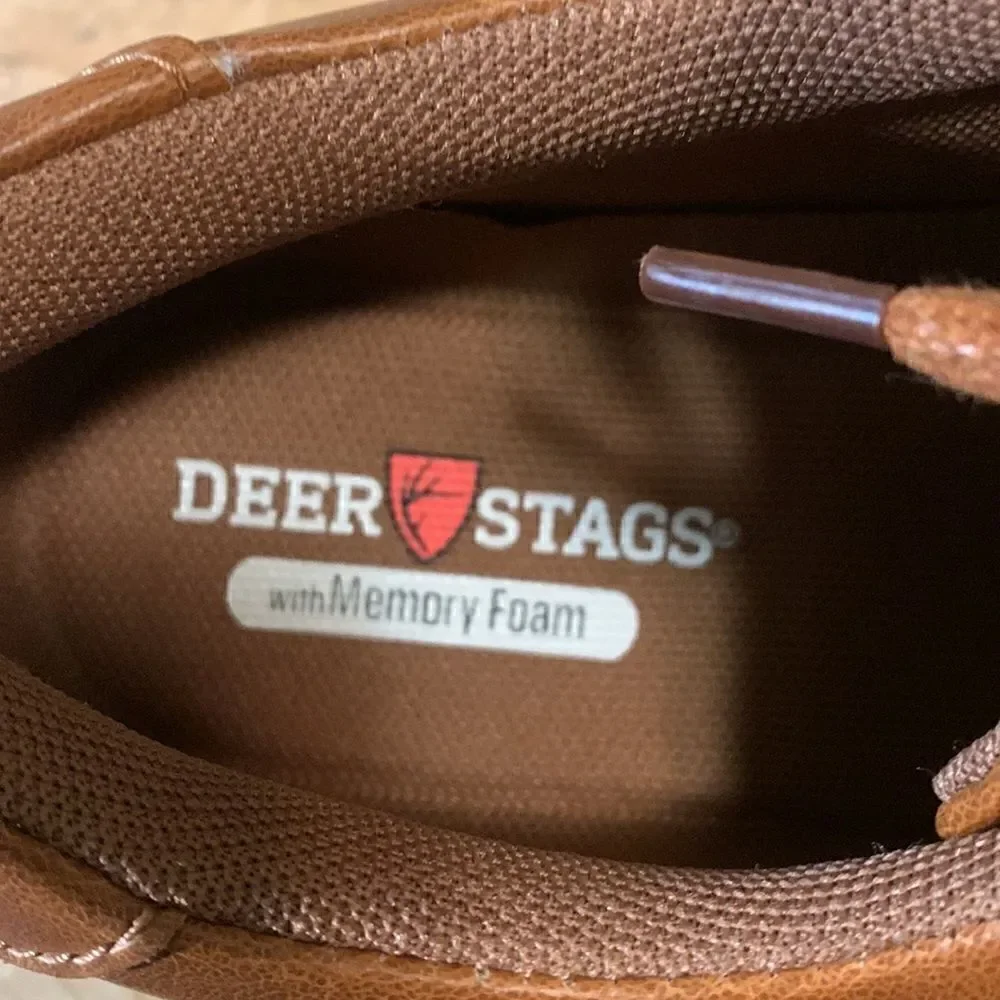 DEER STAGS, by KANE, memory foam, slightly used, men’s 6, ladies 7 1/2-8